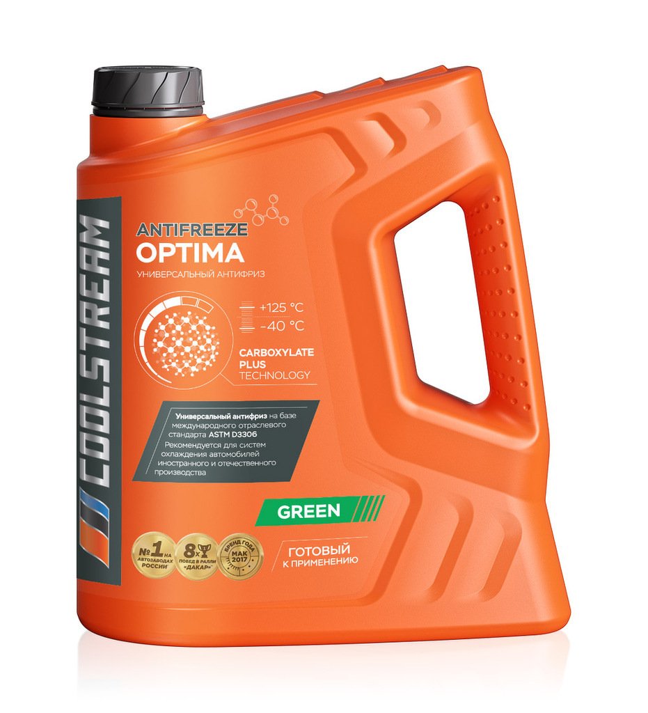 Антифриз COOL STREAM OPTIMA 10 КГ., ЗЕЛЕНЫЙ, CS-010703-GR COOL STREAM, CS010703GR